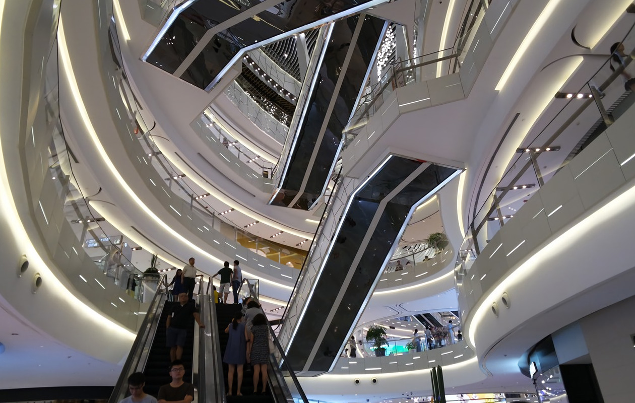 Shanghai shopping center