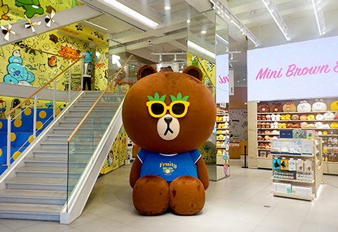 Line friends flagship store Gangnam